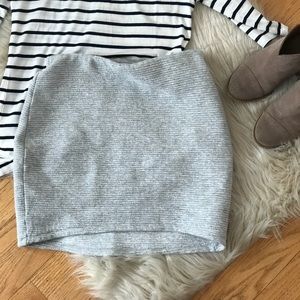 Talula Ribbed Mini Skirt